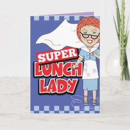 Lunch Lady Dankeskarte