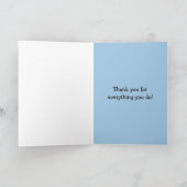 Lunch Lady Dankeskarte (Innenseite)