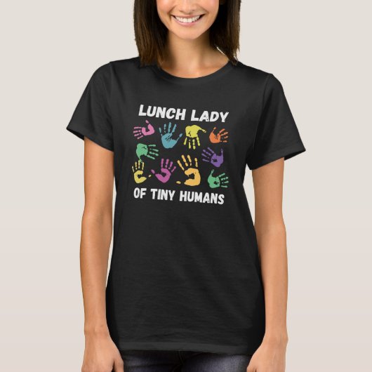 Lunch Lady Gift School Cafeteria T-Shirt (Vorderseite)