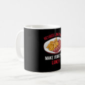 Lunch Lady Gymnasium Cafeteria Kaffeetasse (Vorderseite Links)