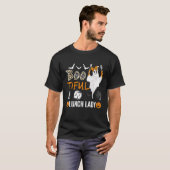 Lunch Lady Halloween School Cafeteria Work T-Shirt (Vorne ganz)