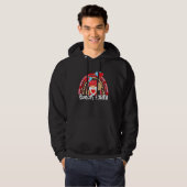 Lunch Lady Love Valentine's Day Gnome Cafeteria He Hoodie (Vorne ganz)