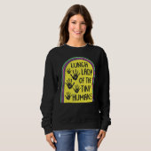 Lunch Lady Of The Tiny Humans School Nutrition Caf Sweatshirt (Vorne ganz)