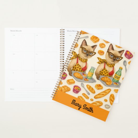 Lunch Lady serving food in school  Planer (Anzeige)