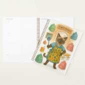 Lunch Lady serving food in school Planer (Anzeige)