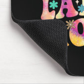 Lunch Ladys Rock Gefärbte Krawatte Cafeteria Crew Mousepad (Ecke)