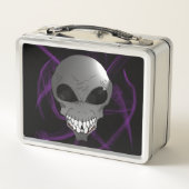 Lunchbox aus grauer Alien (Rückseite)