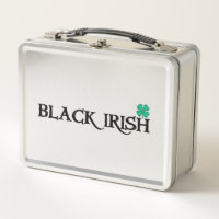 Lunchbox aus schwarzem, irischem Stahl