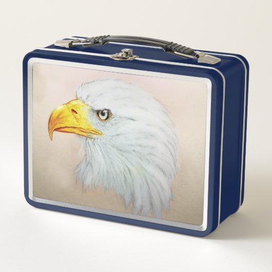 Lunchbox aus Vintagem Orignal - Adler (Vorderseite)