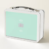 Lunchbox aus Vintagem Orignal - Lady of Spring (Rückseite)