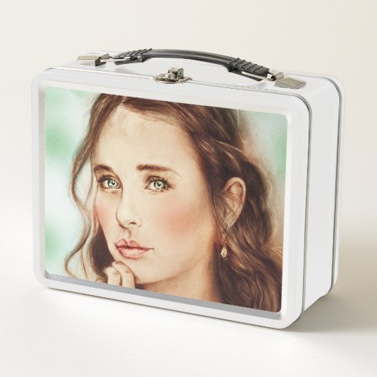 Lunchbox aus Vintagem Orignal - Lady of Spring (Vorderseite)