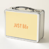 Lunchbox aus Vintager Kunst - Biene (Rückseite)