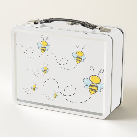 Lunchbox "Happy Bee" (Rückseite)