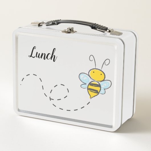 Lunchbox "Happy Bee" (Vorderseite)