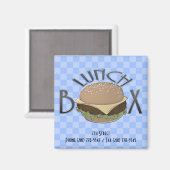 Lunchbox Magnet (Vorderseite/Rückseite)
