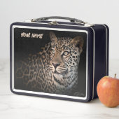 Lunchbox mit Leopard Gaze - Geschenk für Safari (Beispiel)