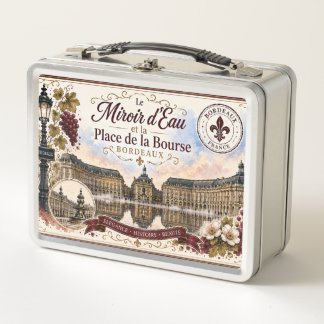 Lunchbox Place de la Bourse in Bordeaux, France