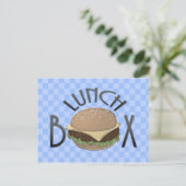 Lunchbox Postkarte (Stehend Vorderseite)