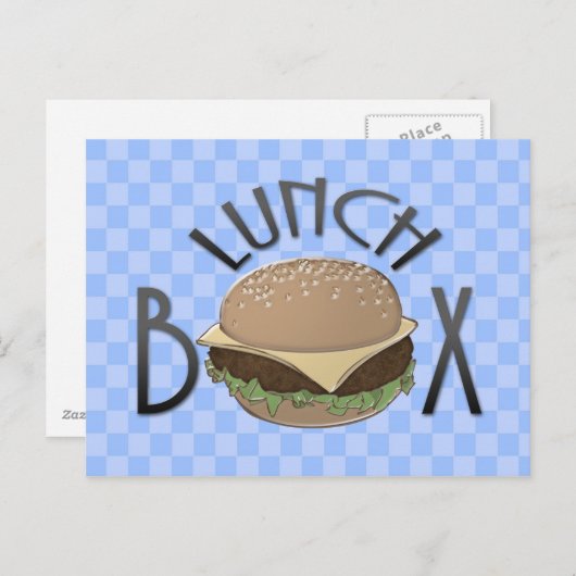 Lunchbox Postkarte (Vorne/Hinten)