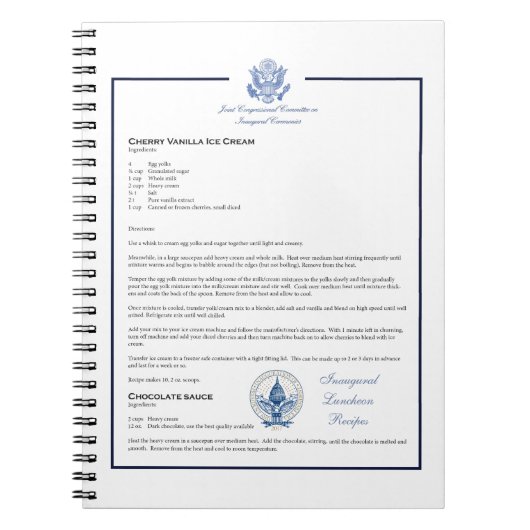 Luncheon Festival Moon and Stars Notizblock (Vorderseite)