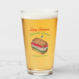 Luncheon Lunch Türkei Club Sandwich Glas