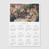 Luncheon of the Boating Party Renoir 2026 Calendar Magnetkarte (Vorderseite)