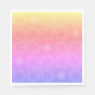 Luncheon Paper Napkins in pink purple yellow Serviette