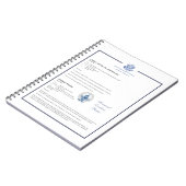 Luncheon Rezept Chocolate Jus Puree Notizblock (Linke Seite)