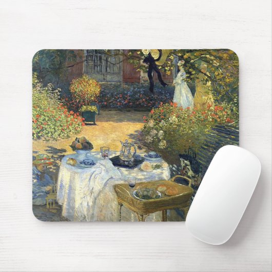 Luncheon von Claude Monet Mousepad (Mit Mouse)