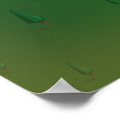 Lund Fjord Denmark Karte Poster (Ecke)
