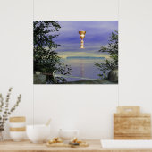 Lundy, die Grail-Insel Poster (Küche)