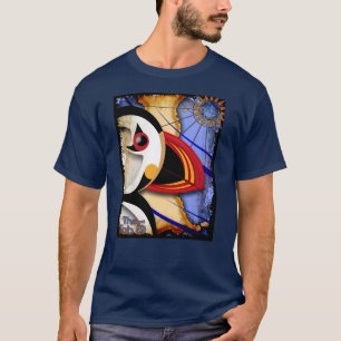 Lundy Puffin 3 Marine T-Shirt