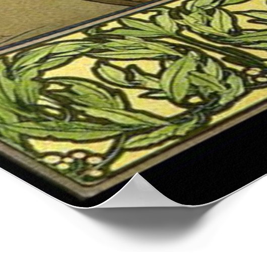 Lune et Etoiles 1902 Poster (Ecke)