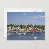 Lunenberg, Nova Scotia, Kanada. 2 Postkarte (Vorne/Hinten)