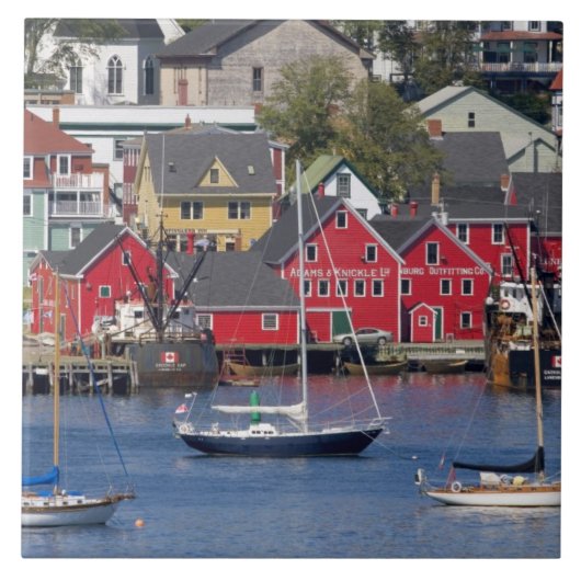 Lunenberg, Nova Scotia, Kanada.3 Fliese (Vorderseite)