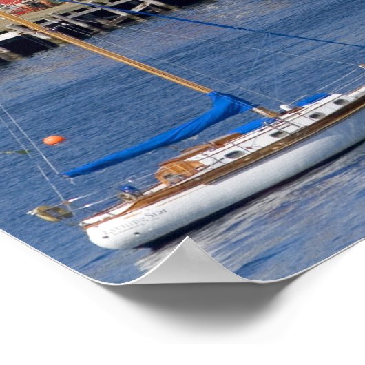 Lunenberg, Nova Scotia, Kanada. 3 Poster (Ecke)