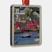 Lunenberg, Nova Scotia, Kanada.3 Silbernes Ornament (Rechts)