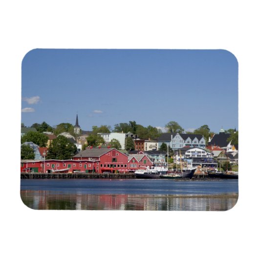 Lunenberg, Nova Scotia, Kanada. 4 Magnet (Horizontal)
