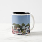 Lunenberg, Nova Scotia, Kanada.4 Zweifarbige Tasse (VorderseiteRechts)