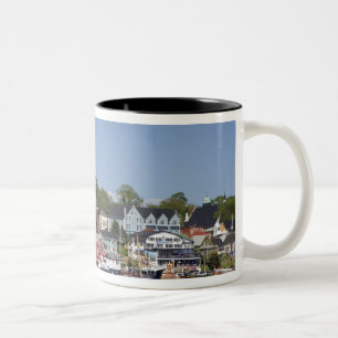 Lunenberg, Nova Scotia, Kanada.4 Zweifarbige Tasse