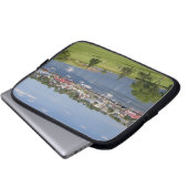 Lunenberg, Nova Scotia, Kanada. Laptopschutzhülle (Vorne Knopf)