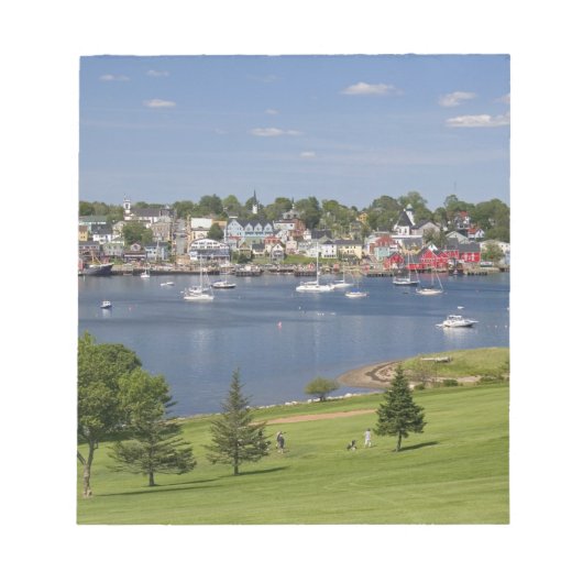 Lunenberg, Nova Scotia, Kanada. Notizblock (Vorderseite)