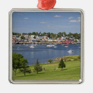 Lunenberg, Nova Scotia, Kanada. Silbernes Ornament
