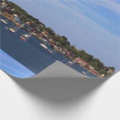 Lunenbourg Hafen Geschenkpapier (Ecke)