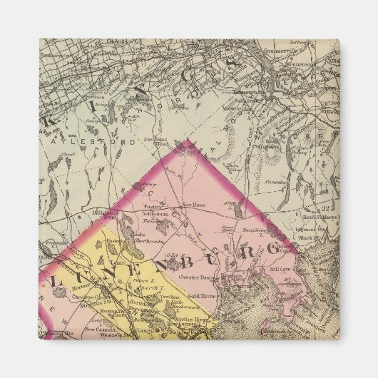 Lunenburg Co., NS Magnet (Vorne)