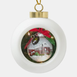 Lunenburg County Wettbewerb-Verzierung Keramik Kugel-Ornament