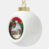 Lunenburg County Wettbewerb-Verzierung Keramik Kugel-Ornament (Rechts)