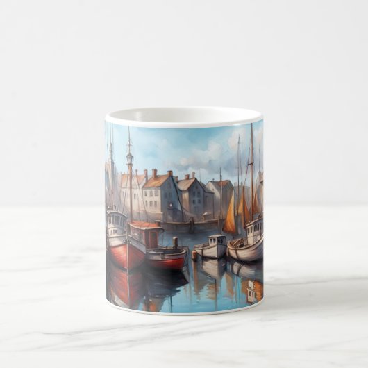 Lunenburg Harbourview Kaffeetasse (Mittel)