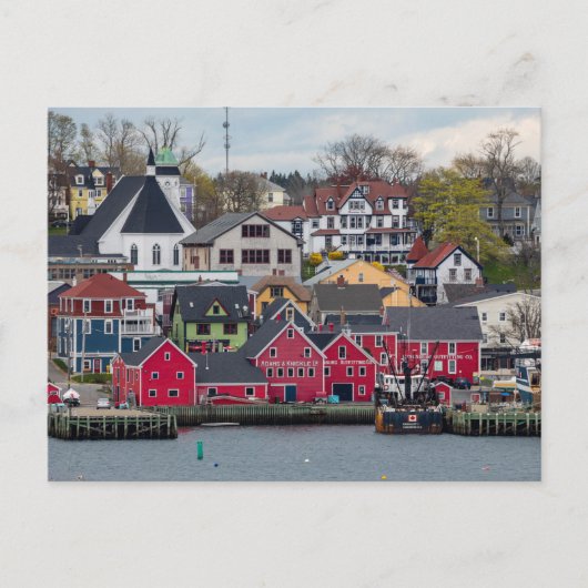 Lunenburg in Nova Scotia Postkarte (Vorderseite)