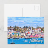 Lunenburg, Nova Scotia, Kanada Postkarte (Vorne/Hinten)